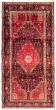 Bordered  Traditional Red Area rug Unique Persian Hand-knotted 371199