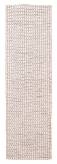 Braided  Transitional Grey Runner rug 8-ft-runner Indian Braid weave 390441