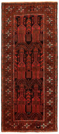Bordered  Traditional Brown Area rug Unique Turkish Hand-knotted 333228
