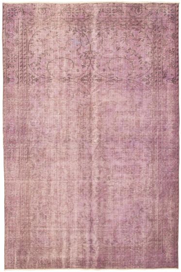 Bordered  Transitional  Area rug 5x8 Turkish Hand-knotted 326568