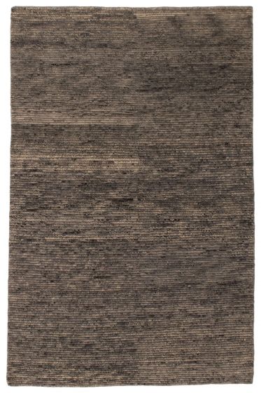 Moroccan  Tribal Grey Area rug 5x8 Indian Hand-knotted 349255