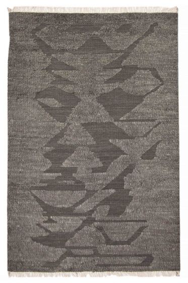 Indian Tangier 5'2" x 7'10" Hand-knotted Wool Rug 