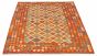 Bordered  Geometric Red Area rug 5x8 Turkish Flat-weave 316187