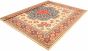 Afghan Finest Ghazni 13'1" x 13'2" Hand-knotted Wool Rug 
