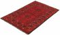 Afghan Finest Khal Mohammadi 3'3" x 4'10" Hand-knotted Wool Red Rug