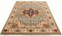Indian Serapi Heritage 9'0" x 12'3" Hand-knotted Wool Blue Rug