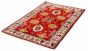Indian Royal Kazak 4'7" x 6'9" Hand-knotted Wool Red Rug
