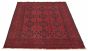 Afghan Finest Khal Mohammadi 6'0" x 8'0" Hand-knotted Wool Red Rug