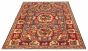 Persian Style 7'0" x 9'9" Hand-knotted Wool Rug 