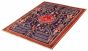 Persian Style 5'2" x 6'8" Hand-knotted Wool Rug