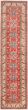 GeometricTraditional Red Runner rug 11-ft-runner Afghan Hand-knotted 204240