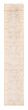 Bordered  Traditional Ivory Runner rug 18-ft-runner Indian Hand-knotted 377696