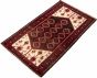 Persian Style 3'10" x 6'7" Hand-knotted Wool Rug 