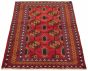 Afghan Royal Baluch 3'7" x 6'4" Hand-knotted Wool Rug 
