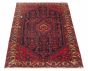 Persian Style 4'2" x 7'7" Hand-knotted Wool Rug 