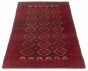 Afghan Baluch 3'7" x 6'8" Hand-knotted Wool Rug 