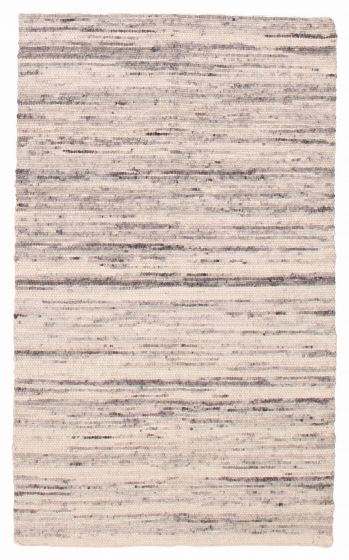 Braided  Transitional Grey Area rug 5x8 Indian Braided weave 387252