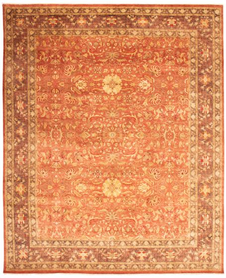 Traditional Red Area rug 12x15 Pakistani Hand-knotted 368363