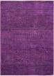 Casual  Transitional Purple Area rug 10x14 Indian Hand-knotted 280520