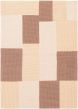 Casual  Transitional Brown Area rug 4x6 Indian Handmade 307515