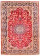 Traditional Red Area rug Unique Persian Hand-knotted 316004