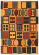 Casual  Transitional Multi Area rug 3x5 Turkish Flat-weave 335515