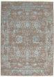 Casual  Transitional Ivory Area rug 8x10 Indian Hand-knotted 340095