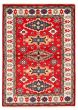 Bordered  Traditional Red Area rug 5x8 Indian Hand-knotted 346277