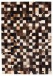 Accent  Transitional Brown Area rug 5x8 Argentina Handmade 350753