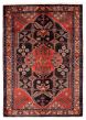 Bordered  Traditional Red Area rug 4x6 Persian Hand-knotted 352243