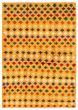 Bohemian  Tribal Orange Area rug 3x5 Afghan Hand-knotted 354360