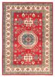 Bordered  Traditional Red Area rug 6x9 Afghan Hand-knotted 360426