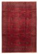 Bordered  Traditional Red Area rug 6x9 Afghan Hand-knotted 361547
