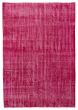Overdyed  Traditional Pink Area rug 6x9 Turkish Hand-knotted 362744