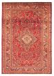 Bordered  Traditional Red Area rug 9x12 Persian Hand-knotted 366587