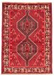 Bordered  Traditional Red Area rug 3x5 Turkish Hand-knotted 370931