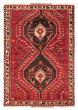 Bordered  Traditional Red Area rug 3x5 Turkish Hand-knotted 370969