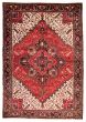 Bordered  Traditional Red Area rug 8x10 Persian Hand-knotted 371459
