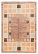 Transitional Brown Area rug 5x8 Pakistani Hand-knotted 375531