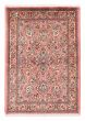 Bordered  Traditional Pink Area rug 3x5 Persian Hand-knotted 382388