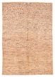 Transitional Ivory Area rug 5x8 Pakistani Hand-knotted 387035