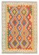 Flat-weaves & Kilims  Geometric Multi Area rug 3x5 Turkish Flat-Weave 388349