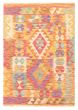 Flat-weaves & Kilims  Geometric Red Area rug 3x5 Turkish Flat-Weave 389477