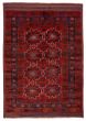 Geometric  Tribal Red Area rug 5x8 Afghan Hand-knotted 391716