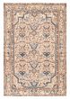 Vintage Ivory Area rug 3x5 Turkish Hand-knotted 392108