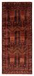 Tribal Black Area rug Unique Turkish Hand-knotted 391786