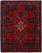 Bordered  Persian Red Area rug 3x5 Persian Hand-knotted 273737