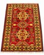 Afghan Finest Kargahi 2'8" x 4'5" Hand-knotted Wool Rug 