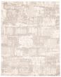Casual  Contemporary Grey Area rug 9x12 Indian Hand-knotted 369588