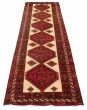 Persian Style 3'10" x 14'8" Hand-knotted Wool Rug 